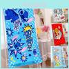 Adorable Cartoon Stitch Bath Towel Featuring Popular Anime Characters For Kids