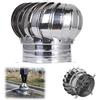 Dachwind Edelstahl Turbinenlüfter, 4 Zoll bis 12 Zoll Lüftungsöffnung, Schornsteinhaube Dachbodenlüftung, Natürlich Windbetrieben, Null Verbrauch,