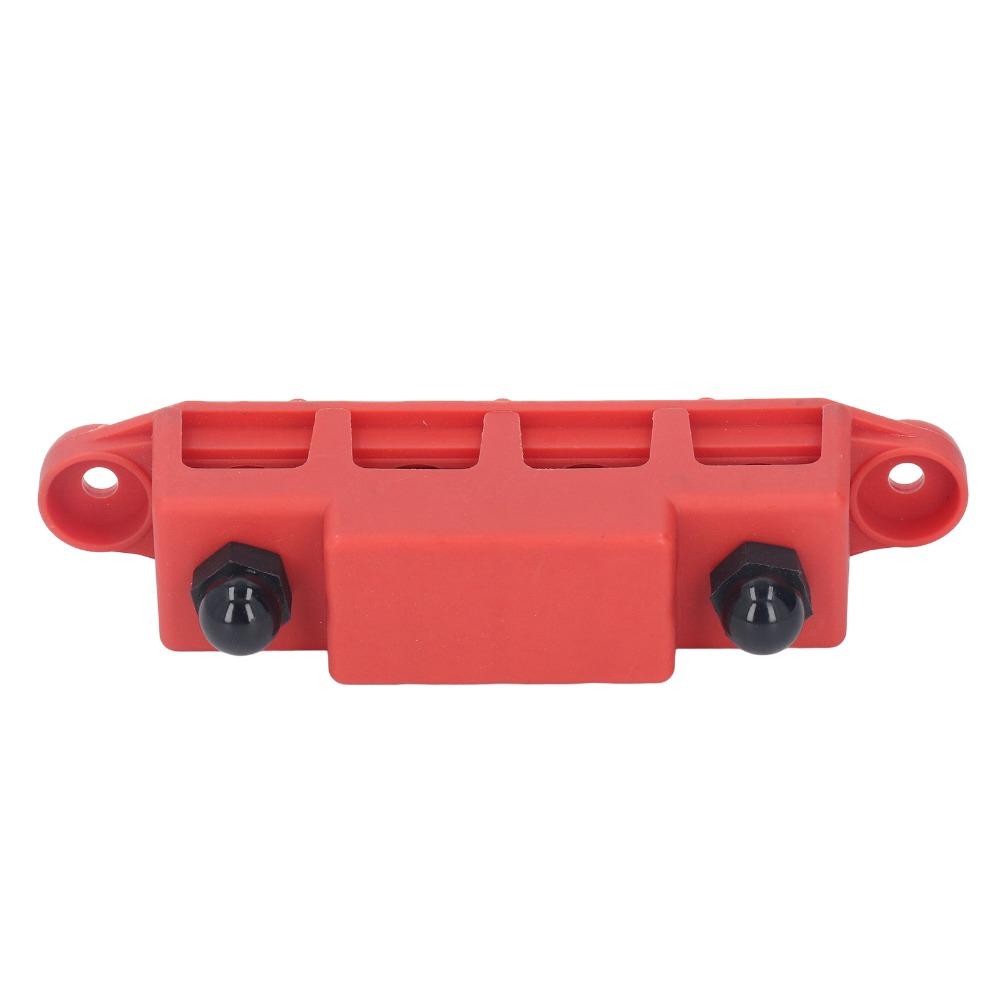 4 Position 4 Position Bus Bar M10 3/8 4 Position Distribution Block M10 Studs Bus Bar  Automobile
