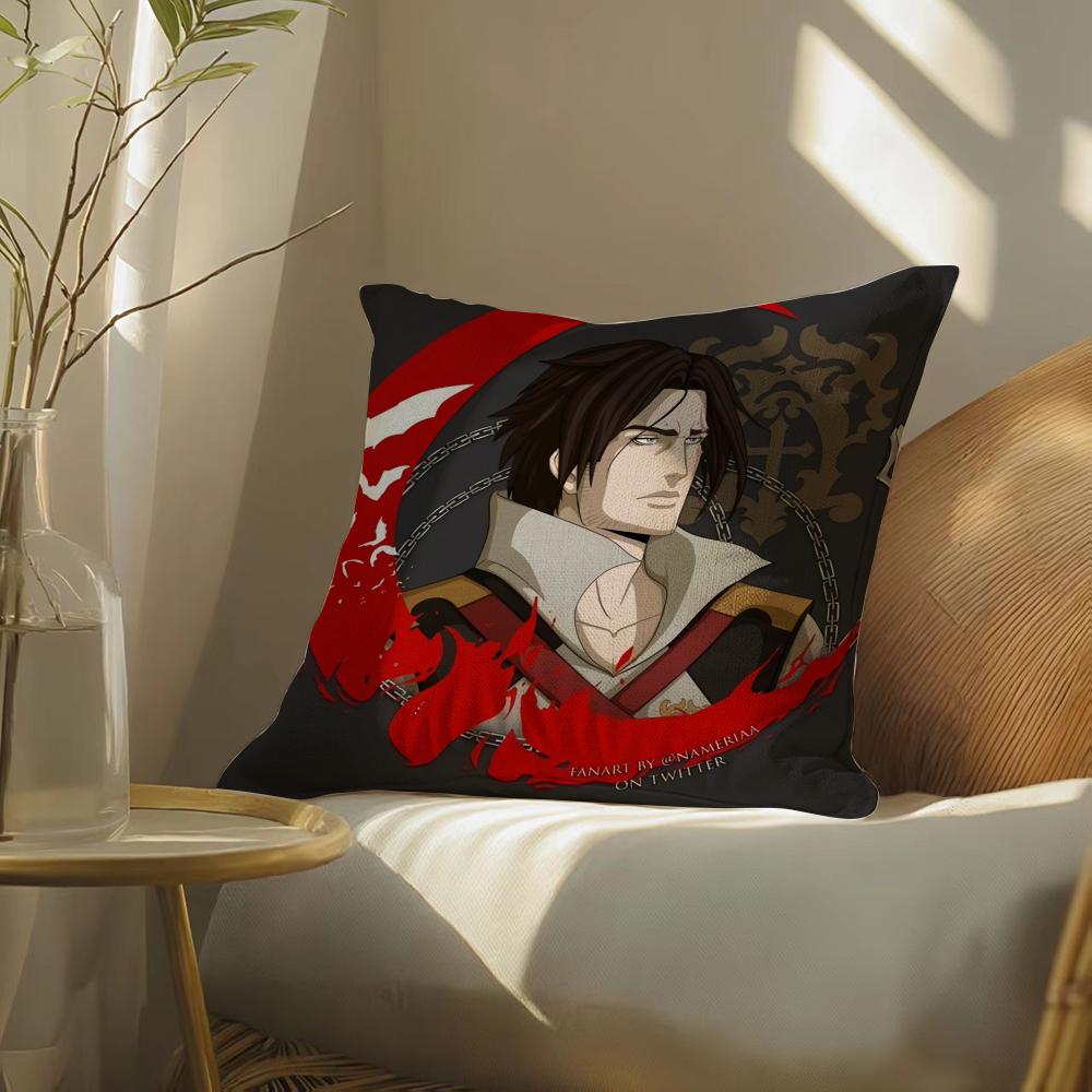 Castlevaniaanimegame Pillow Case Pillowcase, Double-Sided Printed, Sofa Cushion, Bedroom Headboard