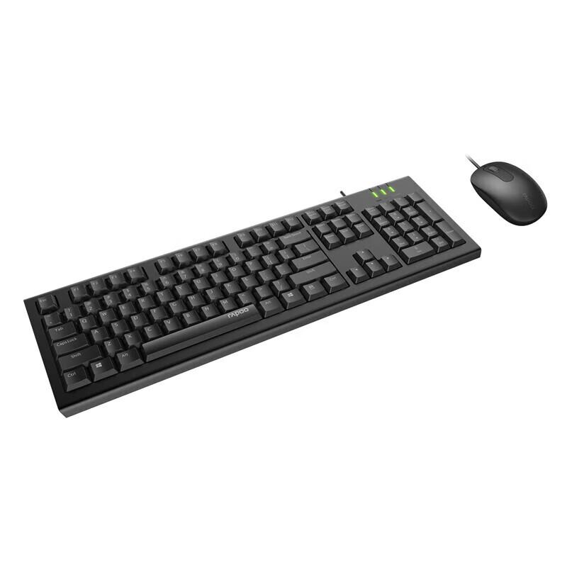 Rapoo X120PRO Wired Keyboard and Mouse Combo