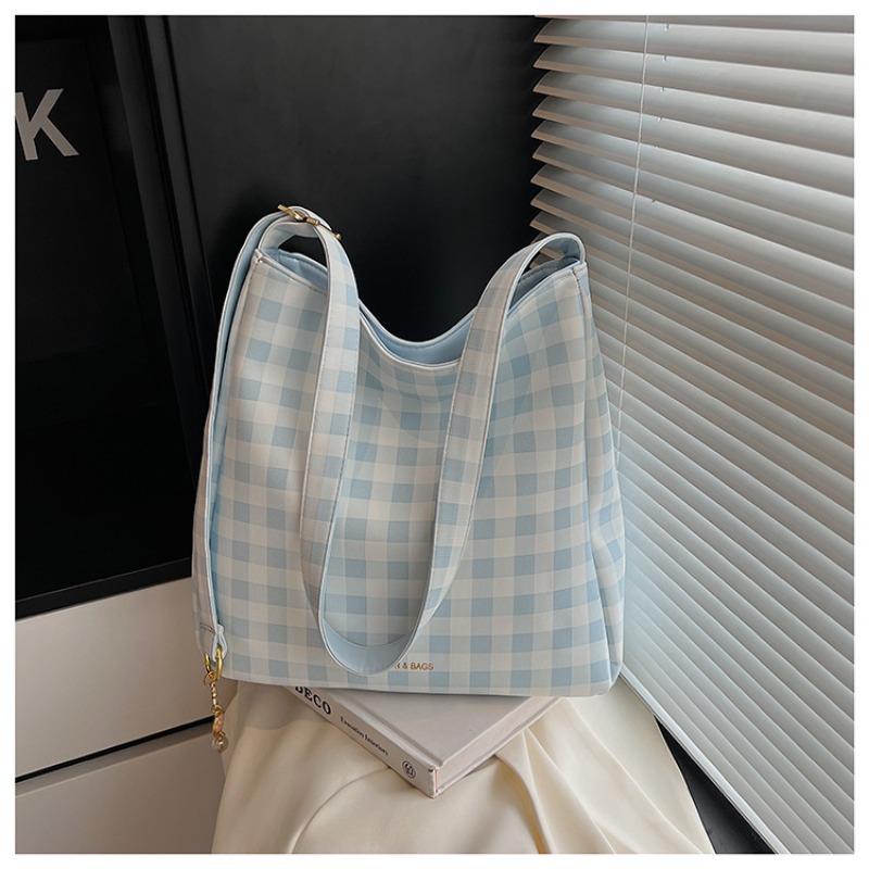 Plaid Armpit Bag Trendy Women's New Fashion Tote Bag Casual Messenger Bag Commuter Shoulder Bag