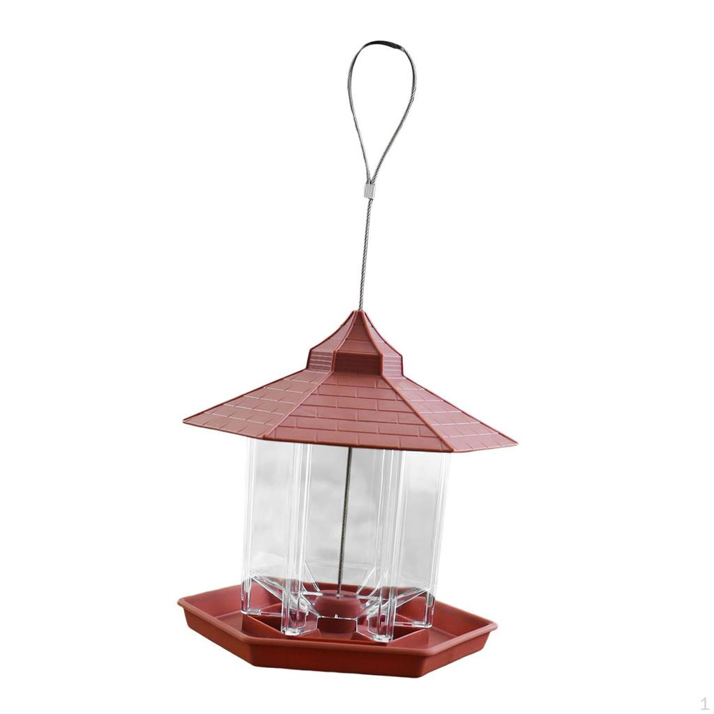 Deluxe Hanging Bird Feeder - Garden Avian Sanctuary