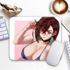 Sexy Anime Standard Mouse Pad Edge Stitched Small Mizuhara Chizuru R_Rent A Girlfriend Anime Mousepad Non-Slip Office Mousemats
