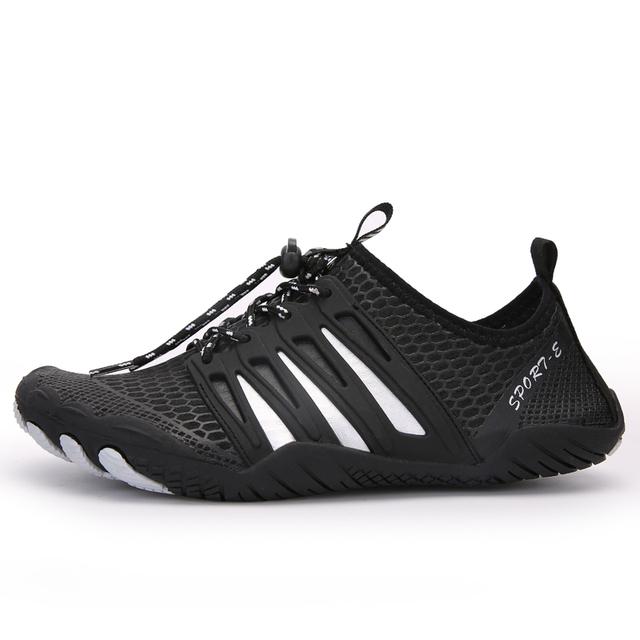 

Акваобувь Разноцветные Дополнительные Унисекс Пляжные Плавательные Туфли Шнуровка Забродные Водные Туфли С Пятью Пальцами 36