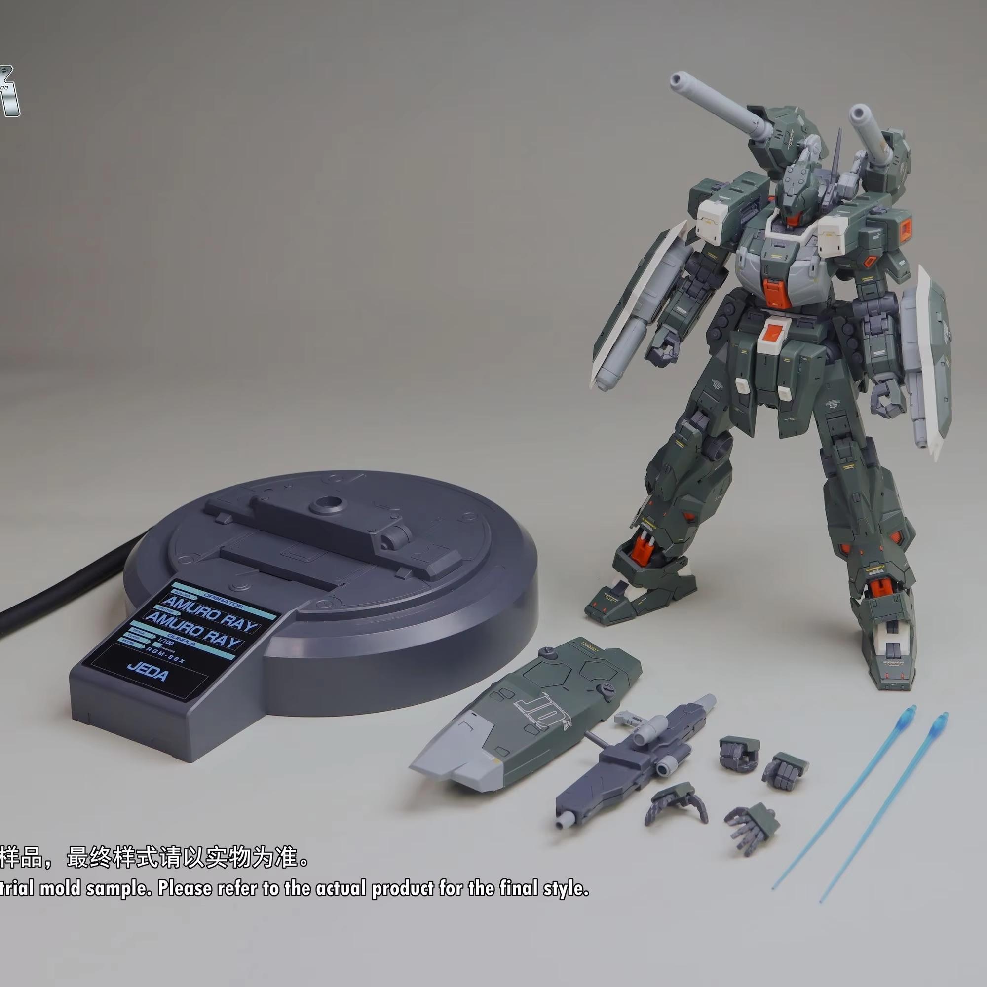 

Plamo Loving Alien Jeda Cannon Rgc 90Xc 1/100 Scale Assembly Plastic Model Kit Action Figure Anime Figurine Kid Birthday Gifts (As shown-23220)-