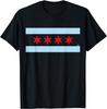 Chicago Flag Home Love Family Men Women Kids Toddler Youth T-Shirt Small