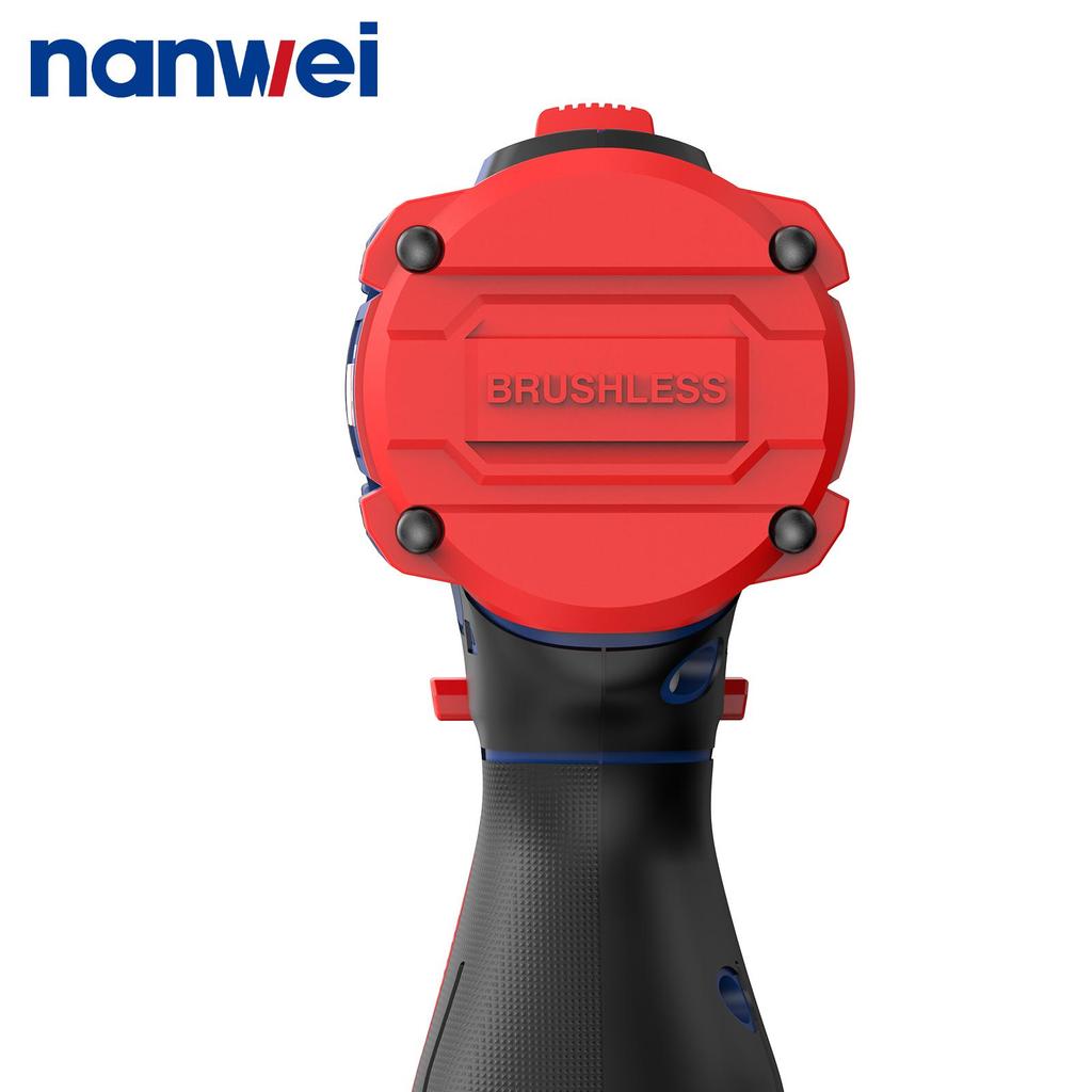 NANWEI 16V Electric Screwdriver 30,I70,140 Nm 3-speed Adjustment, 1/4 Inch, Maximum Speed 3450 Rpm