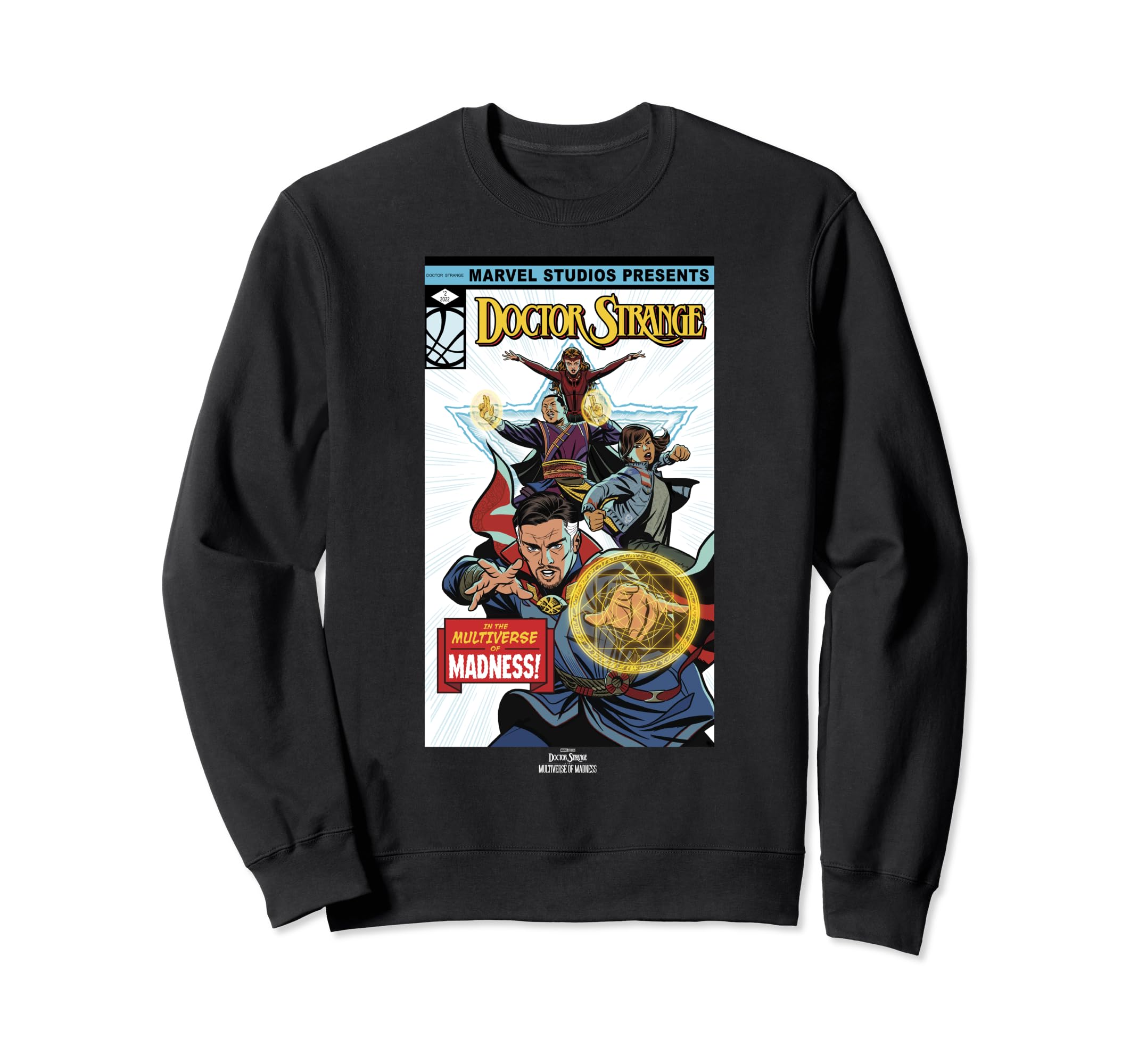 

Marvel Doctor Strange in the Multiverse of Madness Comic Sweatshirt