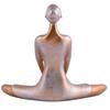 Yoga Lady Home & Office Decor Resin Fantasy Showpiece