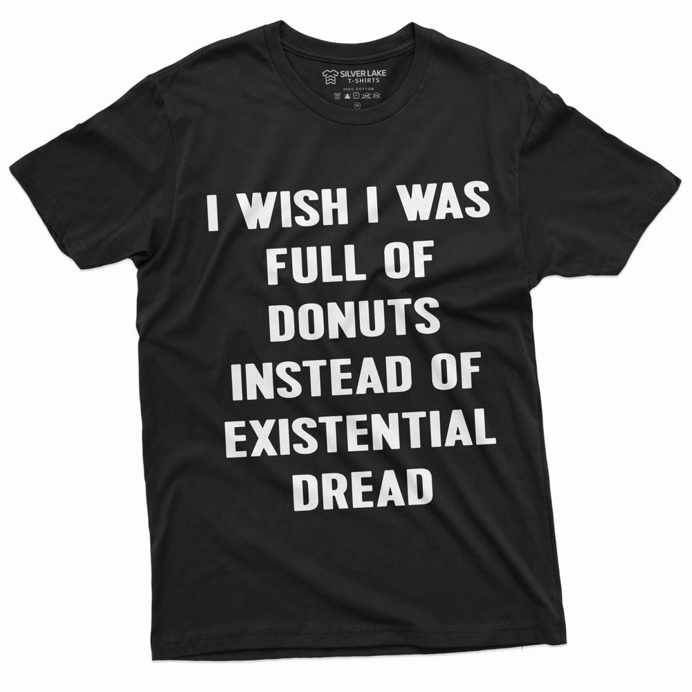 

Funny Tee Dark Humor T-Shirt Existential Dread Shirt Funny Goth Girl Gift Tee M