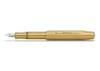 Kaweco Fountain Pen M Medium Brass Sports Genuine Imported Product BRFP-BR