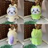 Giy Hachiware Snail Plush Toy With Raincoat For Kids Playroom Decor