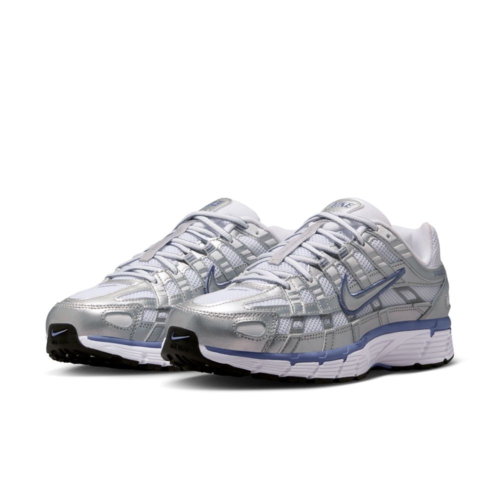 Nike P-6000 Argento Metallizzato World Indigo Sneakers da Donna Grigio Bianco Nero BV1021-014