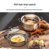SUPOR 30cm 304 Stainless Steel Double-Layer Steamer Pot