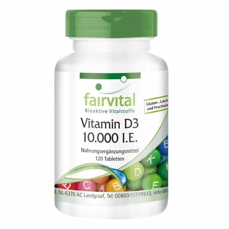 Fairvital Vitamin D3 10,000 IU 120 Tablets