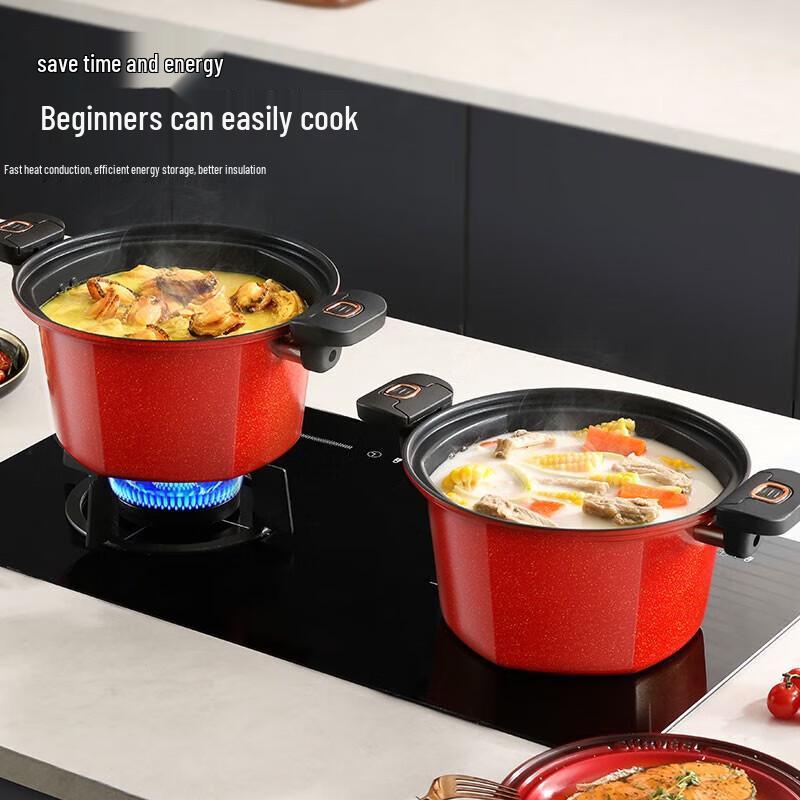 Maikaluo Hexagonal Micro-Pressure Soup Pot 26cm