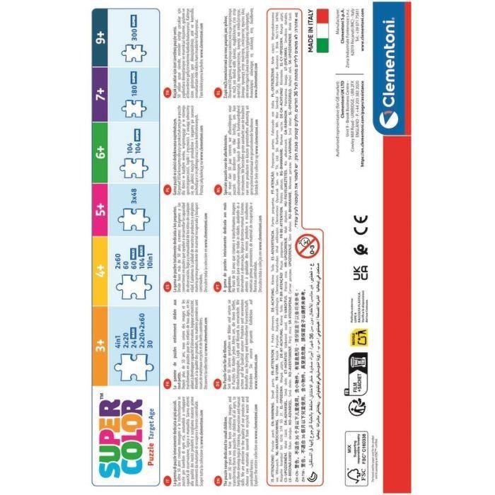 CLEMENTONI - 2x60 pièces - Sonic