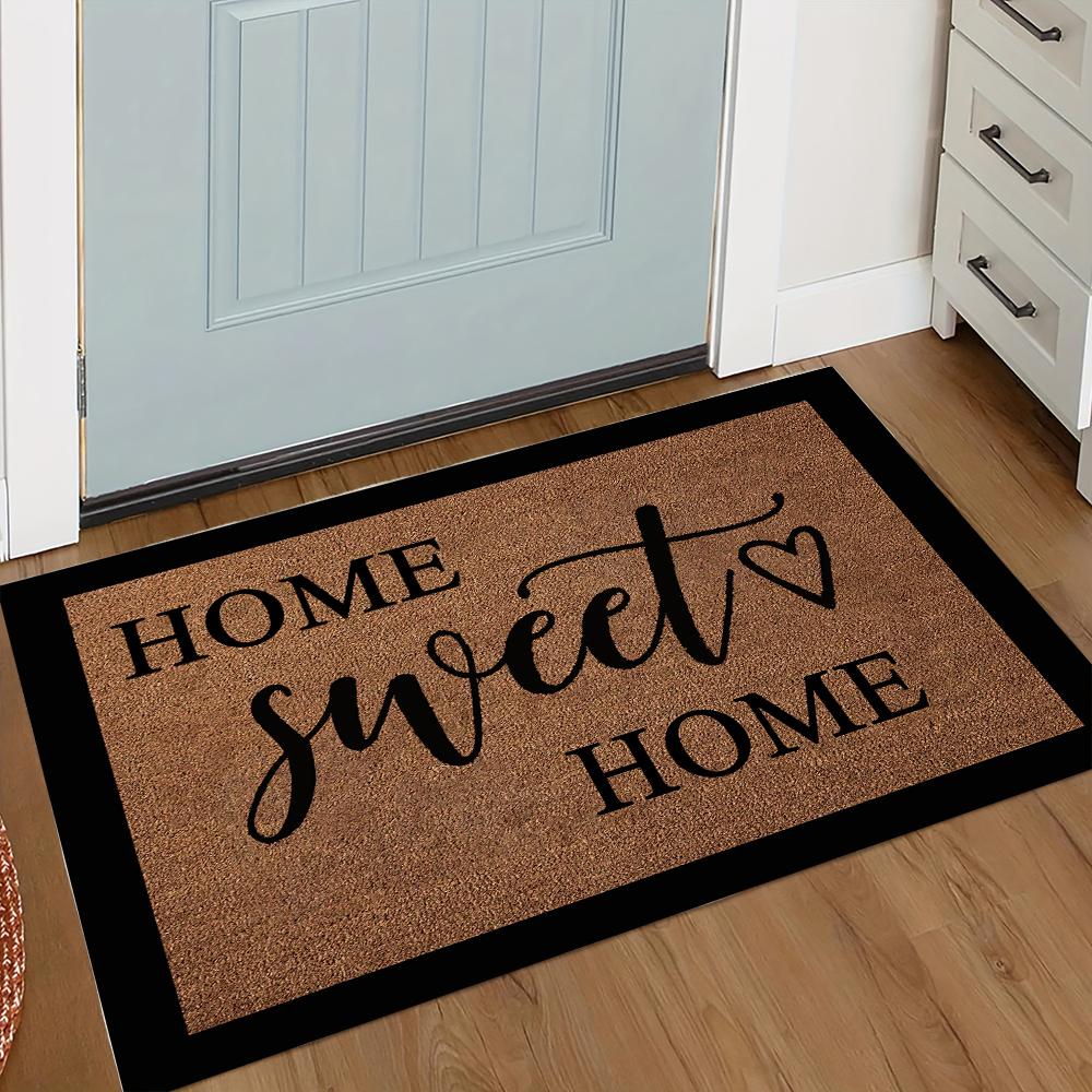 Welcome Mat Carpet Rug - Pattern Design Home Decoration Non-Slip Floor Mat for Entryway Door Mat Floor Mat Welcome Mat
