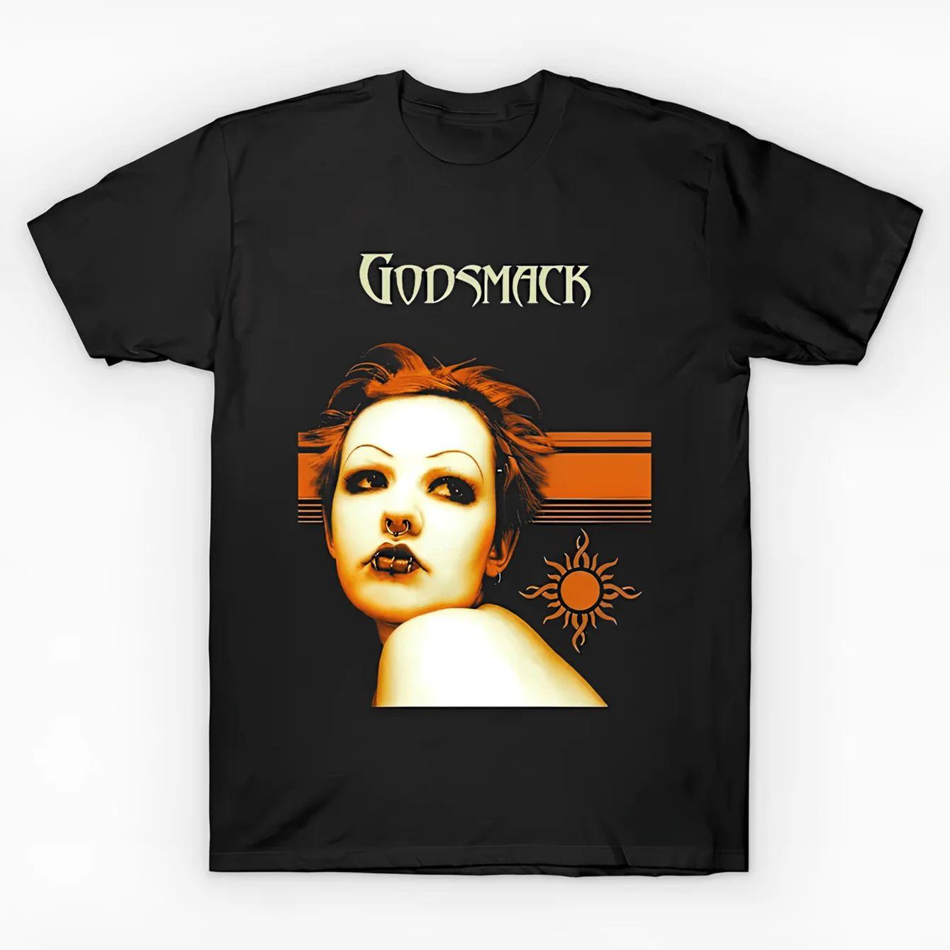 Американская ретро рок-группа Godsmack Мужская футболка Летняя новая ретро мода Мужская и женская уличная одежда L