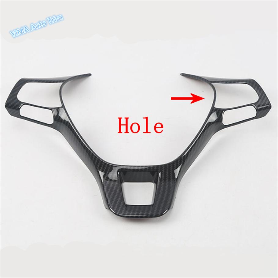 ABS Auto For Volkswagen Passat B8 2016 - Steering Wheel Decoration Button Frame Cover Trim Matte / Carbon Fiber Accessories