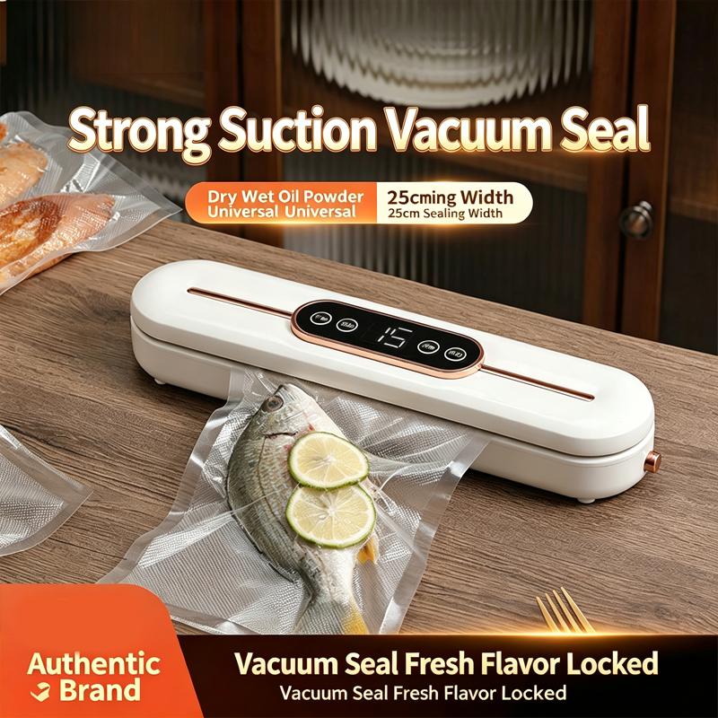 Mini Vacuum Sealer – Keep Food Fresh Longer, Compact for Kitchen & Travel