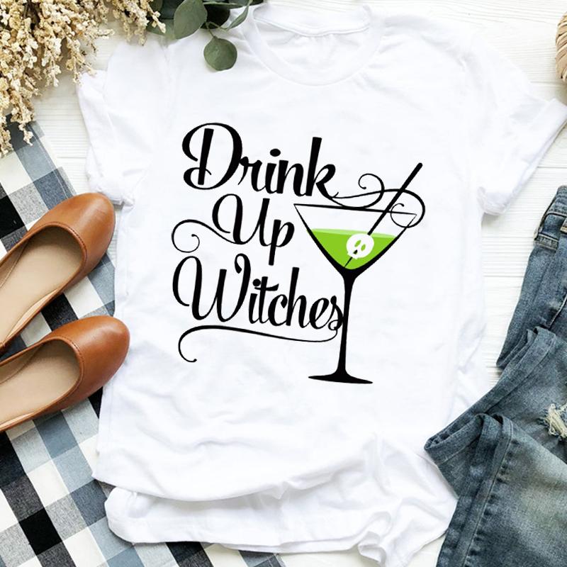 Women Lady Floral Truck Pumpkin Halloween Thanksgiving Print Womens Clothes Shirt T Tee For Tshirt Female