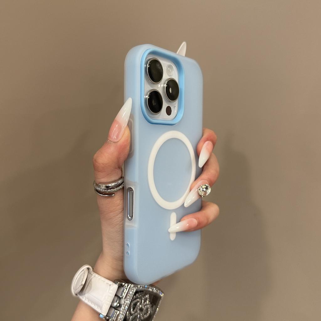 New Two In One Suitable for Apple IPhone 17 Promax Magnetic Phone Case 16 Jelly Color Full Package Anti  Fall Case