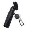 New Black Golf Water Spray Brush Cleaning Brush 120ml Water with Stiff Nylon Bristles and Retractable Pull Ring