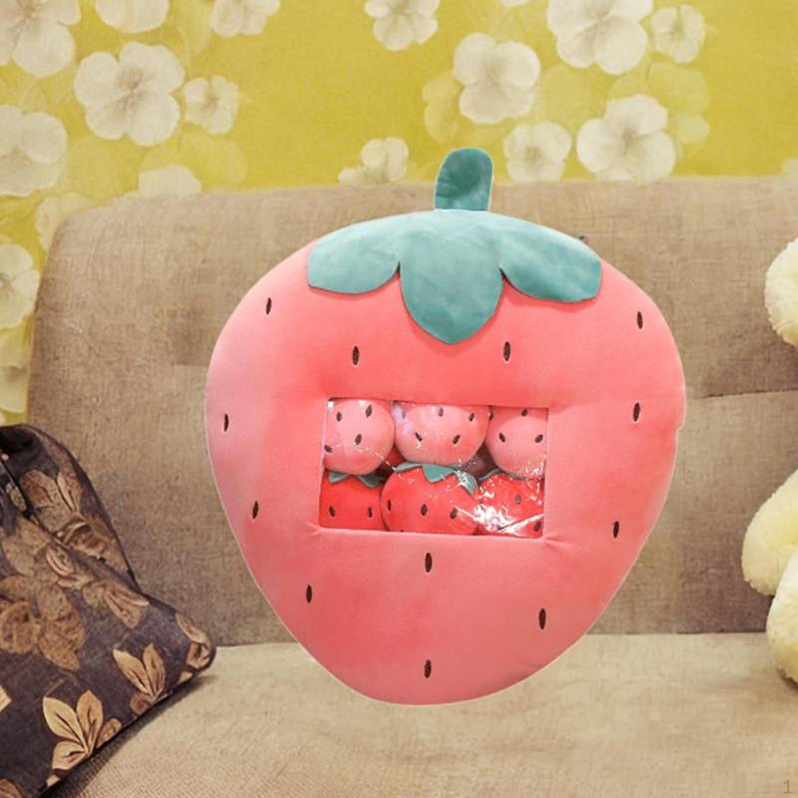 

Подушка плюшевая кукла закуска игрушка для украшения детской комнаты с маленьким Strawberry