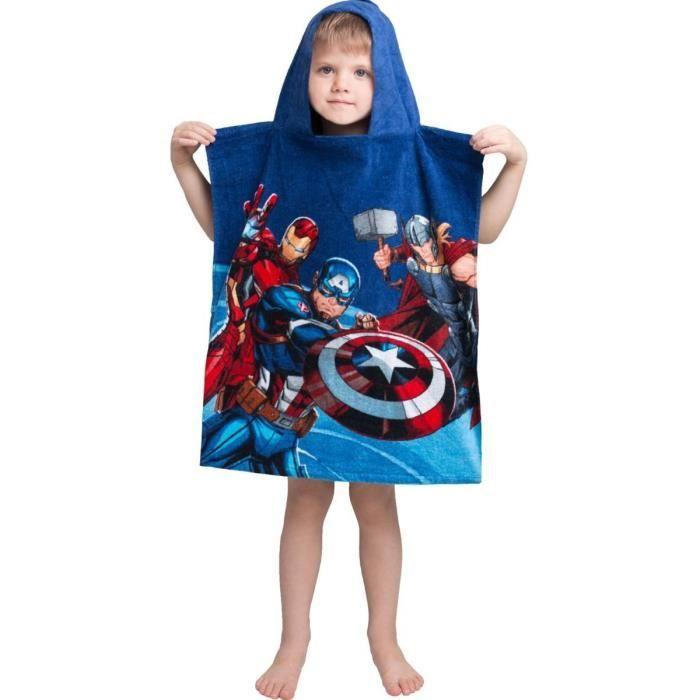 Avengers Héros Poncho serviette à capuche