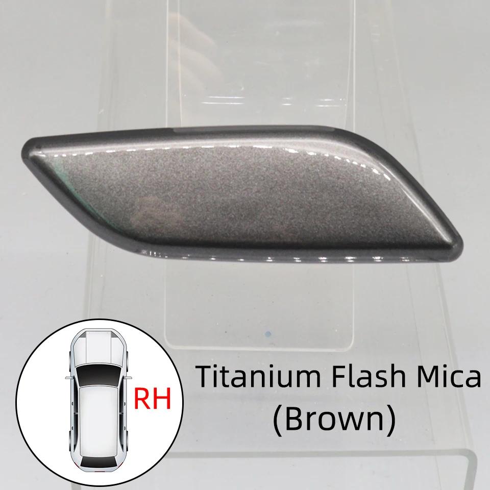 Front Bumper Headlight Washer Nozzle Cover Cap For Mazda 3 Axela 2014 2015 2016 Painted Headlamp Cleaning Jet Sparyer Trim Lid