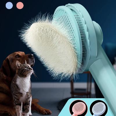 Pet Cat Brush Self Cleaning Slicker Brush for Cats Dogs Hair Removes Pet Hair Removal Comb Pets Grooming Tool Cat Accessories