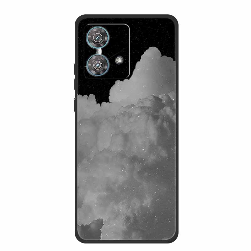 For Motorola Edge 40 Neo Case Animals TPU Soft Silicone Phone Cover for Moto Edge 40 Neo 5G Edge40 Neo Shockproof Wolf Fundas