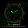 OPK 6083 Men's Quartz Watch Leathar Strap Luxury Luminous 30m Waterproof Modern Business Watches For Men