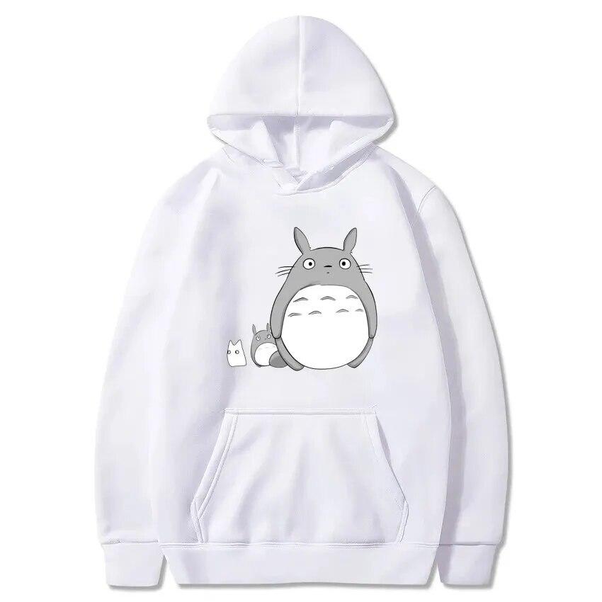 Herbst Mein Nachbar Totoro Drucken Hoodies Anime Unisex Frauen Mode Sweatshirts Übergroßen Hoodie Pullover Trainingsanzug Unisex Kleidung