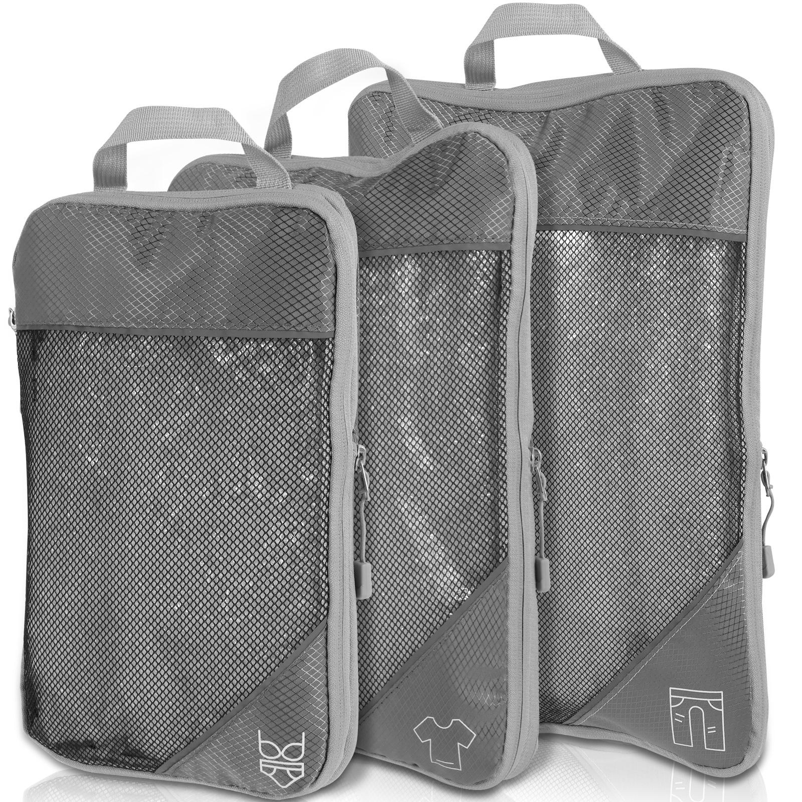 

Комплект из 6 предметов, дорожная сумка, компрессионные кубики, легкие, прочные, с сумкой для хранения, нейлоновый чемодан, органайзер, сумки