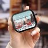 Case For Airpods 1 4 Pro3 3 2 Pro Pro2 Earphone Cases Cover Christmas Town