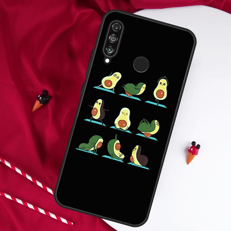 Avocado Yoga For Huawei Nova 5T 9 10 SE 7i 8i 11i 12i Y73 Y90 Y70 Y72 Y61 Y91 Y60 P20 P40 P30 Lite Case
