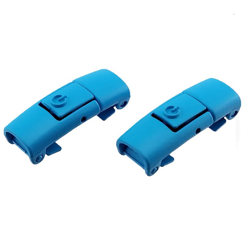 8mm Elastische Schnürsenkel-Schnalle ohne Binden für Herren und Kinder