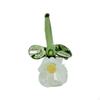 Glass Flower Figurine for Home And Office, Miniature Decorative Piece Summer Events