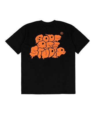Gupeuopeuseutyudio Gofs Graffiti Logo Tee - Black