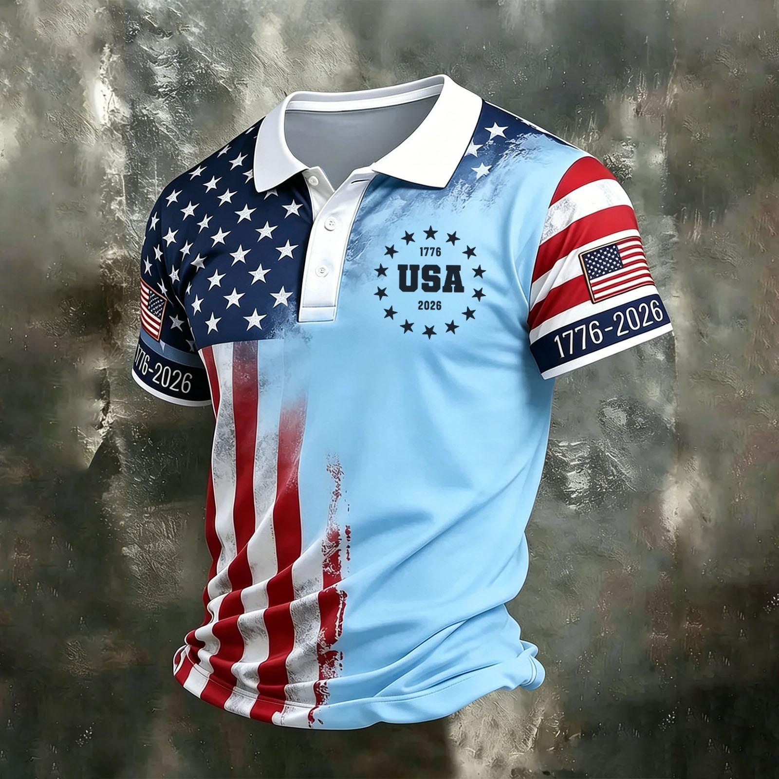Viper Heren Mesh Golf Polo Shirt Korte Mouw Sneldrogend Performance Top met Geprinte Grafiek en Klassieke Kraag voor Casual Kleding L