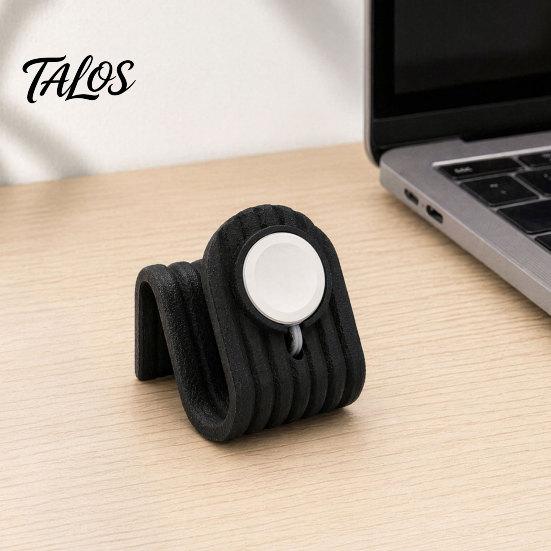 Charging Stand for Watch Stand, with Built-in Cable Routing Management, Bedside Dock Desk And Organizer, Matte Surface Storage Holder Fitness Charger