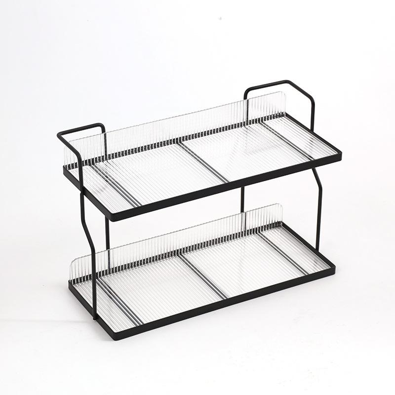 Durable Kitchen Rack Seasoning Rack Household Countertop Multifunctional Seasoning Multi-layer Storage Rack