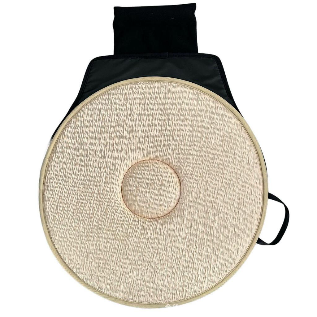 Rhombus Rotating Car Seat Cushion for Elderly and Pregnant Women - Universal Double Ring Design for All Seasons