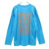 unused VAST222 19ss made in Japan Print Long sleeve sweat trainer Men's Used