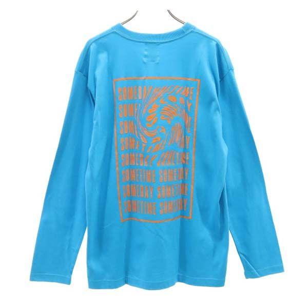 unused VAST222 19ss made in Japan Print Long sleeve sweat trainer Men's Used