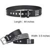 Studded Punk Y2K Goth Belt – Unisex Fashion Waist Accessory