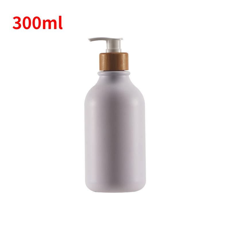 Dish Soap Bottle with Wood Pump Liquid Soap Dispenser Hand Soap Lotion Container Refillable Jars for Kitchen Bathroom 500/300ML